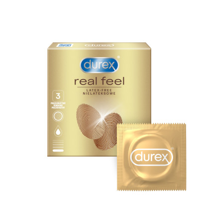 Durex Real Feel 3 pack - SALE Exp. 09/2021