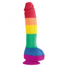 NS Novelties Colours Pride Edition 8 Inch Dildo Rainbow