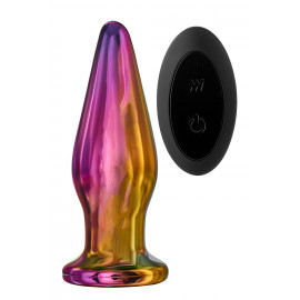 Dream Toys Glamour Glass Remote Vibe Tapered Plug