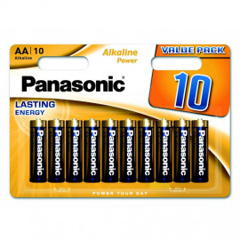 Panasonic Alkaline Power AA 10 pack