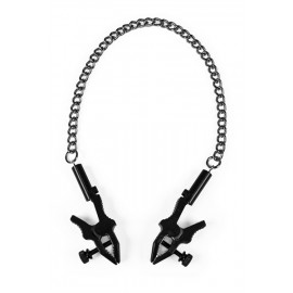 Mister B Pinch Extreme Nipple Clamps Adjustable Black