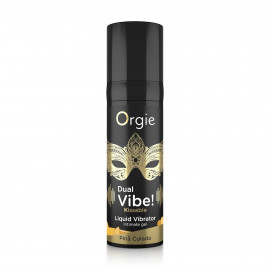 Orgie Dual Vibe! Kissable Liquid Vibrator Pina Colada 15ml