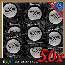 EXS Black Latex 50 pack