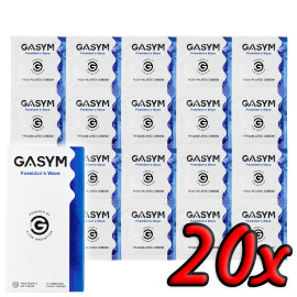 Gasym Poseidon's Wave Luxury Condoms 20 pack