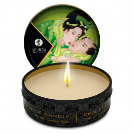 Shunga Libido Massage Candle Exotic Green Tea 30ml