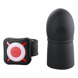 Otouch Super Striker Penis Sleeve with Vibrations Black
