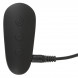 XouXou Remote Controlled Vibrating E-Stim Butt Plug Black