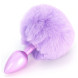 ToyJoy Happiness Enchanting Bunnytail Buttplug Purple