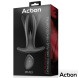 Action Pinsy Expandable Anal Plug with Remote Control Black