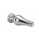 Dream Toys Gleaming Love Pleasure Plug Silver Small