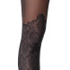 Cottelli Crotchless Lace Tights 2510405 Black