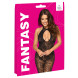 Cottelli Fantasy Off Shoulder Backless & Crotchless Catsuit 2551365 Black