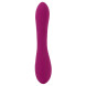 Javida 3 Function Vibrator with Rotating Massage Pearls Purple
