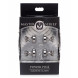 Master Series Power Pins Magnetic Nipple Clamp Set Black