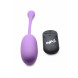 Bang! Remote Control 28X Silicone Plush Egg Purple