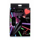 Booty Sparks Laser Heart Medium Anal Plug with Remote Control Black