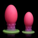 Creature Cocks XL Xeno Egg Glow in the Dark Silicone Egg Pink