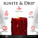 Master Series Thorn Drip Candle Brown