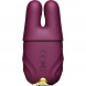 Zalo Nave Wireless Vibrating Nipple Clamps Velvet Purple