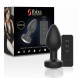 Ibiza Remote Control Anal Plug Vibrator Black Size M