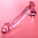 Ibiza Nebula Model 23 Dildo Borosilicate Glass 21.5x4cm Pink