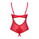 Obsessive Chilisa Crotchless Teddy Red