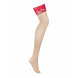 Obsessive Lacelove Stockings Red