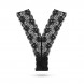Pantyrebel Lace Thong Vibrator Black