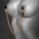 SuperLove Chain Nipple Clamps Gold