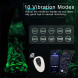 HiSmith WDA015-M Wildolo Glow in the Dark Fantasy Dildo Vibrator with App 24cm Green